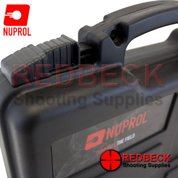 NUPROL Pistol Case - Hard Plastic Air pistol Case Black – Redbeck