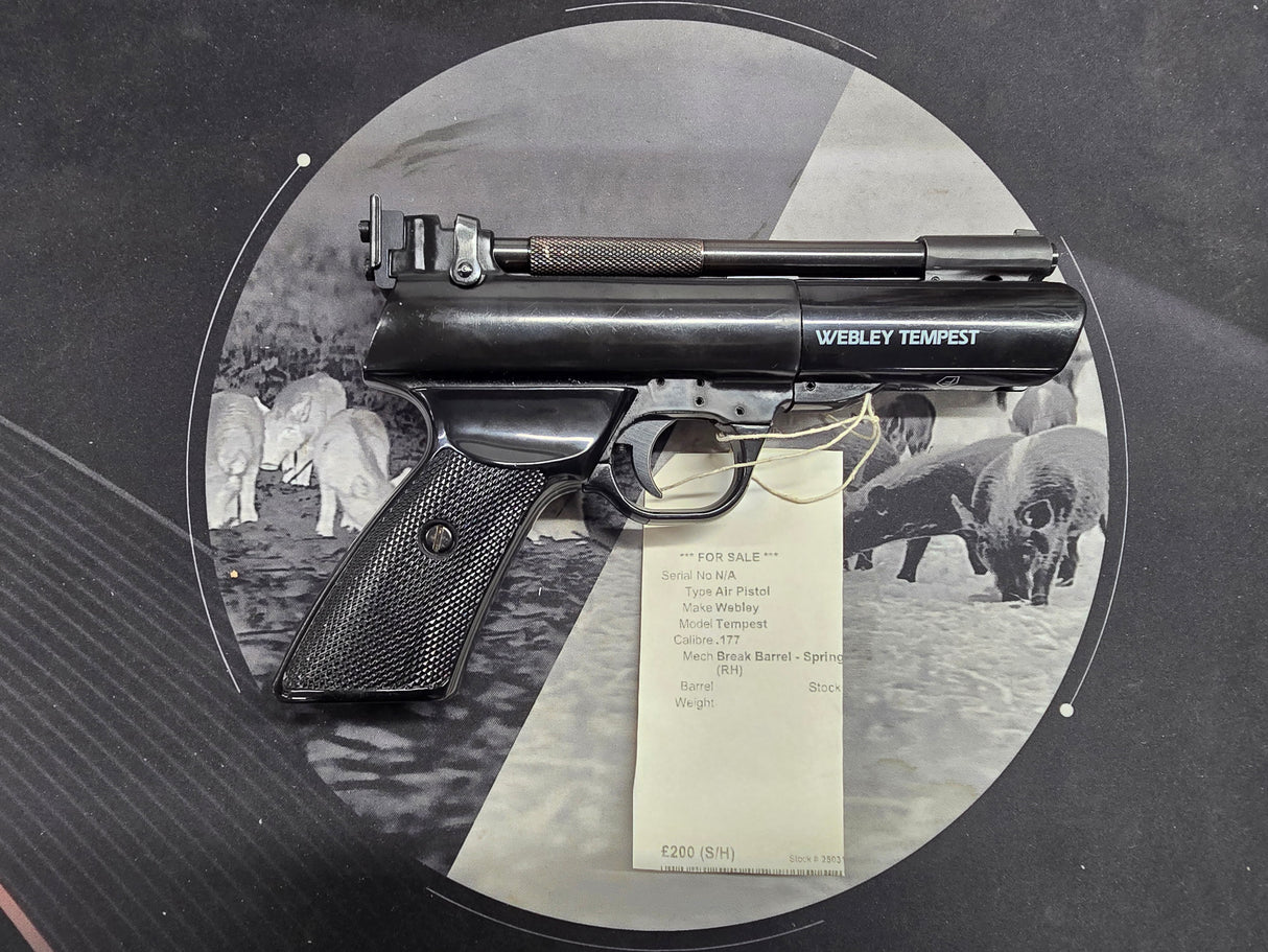 Second Hand Webley Tempest .177