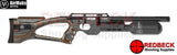 Air Maks Katran B Compact air rifle shown from the right hand side with brown grey laminate stock