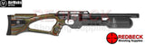 Air Maks Katran B Compact air rifle shown from the right hand side with forest laminate stock