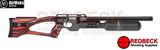 Air Maks Katran B Air rifle shown from the right hand side with red laminate stock