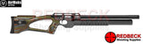 Air Maks Katran air rifle shown from the right hand side with forest laminate stock