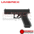 Umarex Glock 17 Gen 5 MOS CO2 air pistol shown from the left hand side