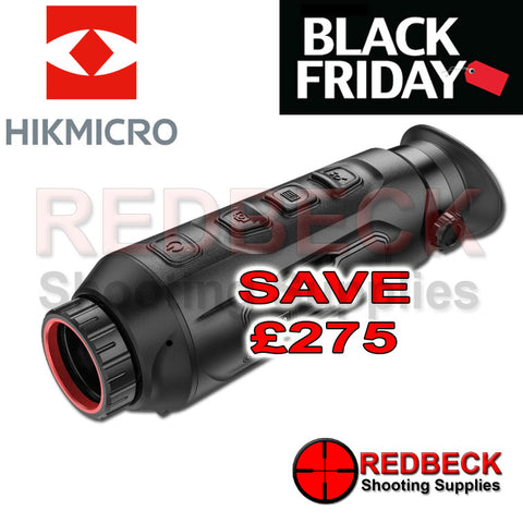 Hik Micro lynx 2.0 25mm thermal monocular front view black friday deal