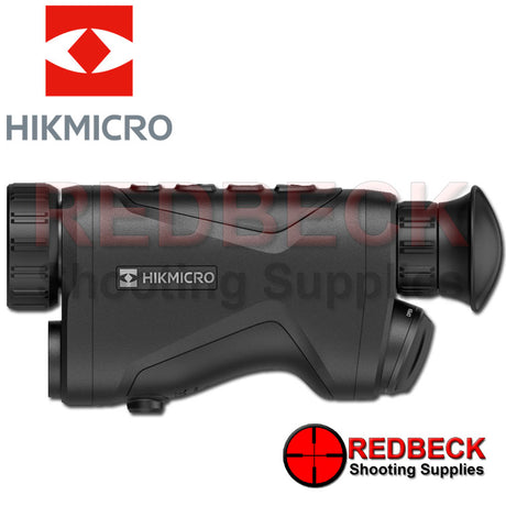 HIKMICRO Condor CH35L 35mm LRF 384x288 12um sub 20mK Thermal Monocular. SHOWING FULL LEFT SIDE.