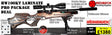 HW100 KT LAMINATE AIR RIFLE PRO HARDCASE PACKAGE DEALS INCLUDES AIRGUN HAWKE 3-12X50 AO IR MSCOPE, MATCH MOUNTS, BIPOD, BIPOD STUD, HARDCASE, PELLETS AND TARGETS.