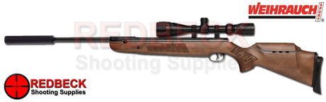 The Weihrauch HW95S Adjustable is a new version of this long-running popular spring piston air rifle. It includes a newly-designed walnut finished hardwood stock with adjustable cheekpiece and adjustable buttpad – it will fit you like a glove!