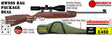 Weihrauch HW99s package deal including Hawke 3-12x50 AO IR scope, match mounts, buffalo river bag, pellets and targets