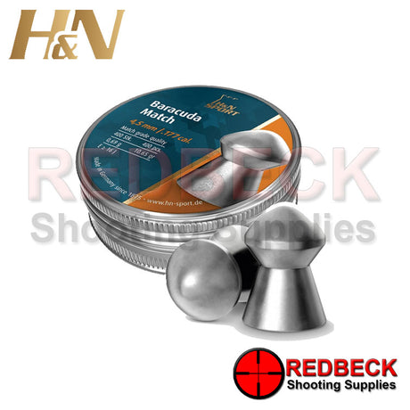 H&N Baracuda Match.177 air rifle pellets