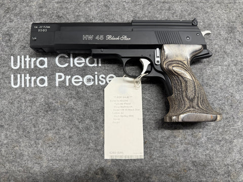 Second Hand Weihrauch HW45 Black Star .22