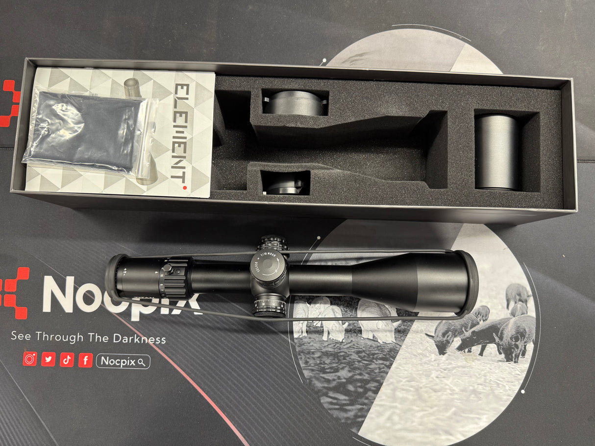 Second Hand Element Optics Titan 5-25x56 FFP APR-2D MRAD