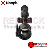 NOCPIX ACE H50R thermal imaging scope with LRF shown from the top