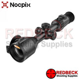 NOCPIX ACE H50R thermal imaging scope with LRF shown from the left hand side