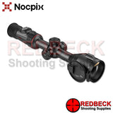 NOCPIX ACE H50R thermal imaging scope with LRF shown from the right hand side