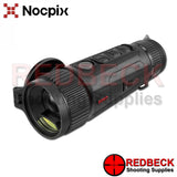 Nocpix Vista H35R thermal imaging monocular with LRF shown from left hand side