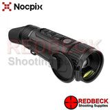 Nocpix Vista H35R thermal imaging monocular with LRF shown from right hand side