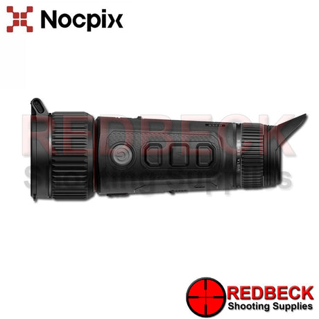 Nocpix Vista H35R thermal imaging monocular with LRF shown from the top