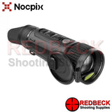 Nocpix Vista H50R thermal imaging monocular with LRF shown from right hand side