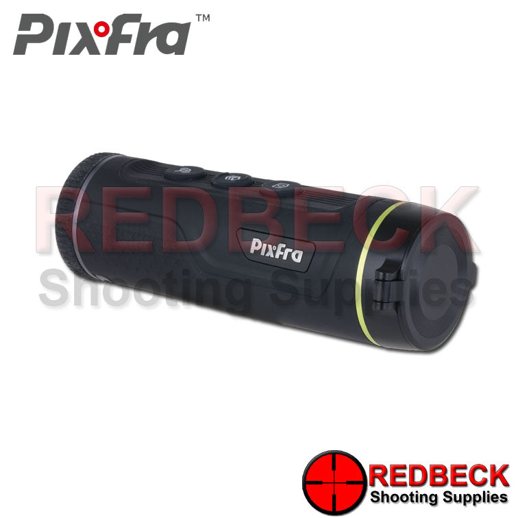 Pixfra mile 2 M20 M210 thermal imaging monocular shown from right hand side