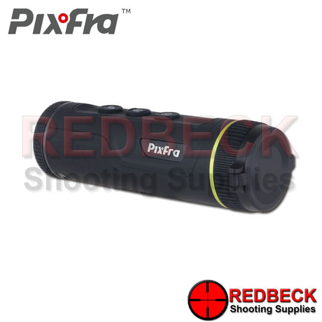 Pixfra Mile 2 M60 M619 thermal imaging monocular shown from right hand side