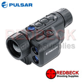 Pulsar Axion 2 LRF XQ35 Pro thermal imaging monocular shown from the top