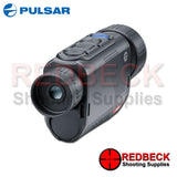 Pulsar Axion XG35 Compact thermal imaging monocular shown from the back