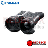 Pulsar Merger LRF XT50 thermal imaging binoculars shown from the front