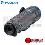 Pulsar Telos XG50 thermal imaging monocular shown from the back