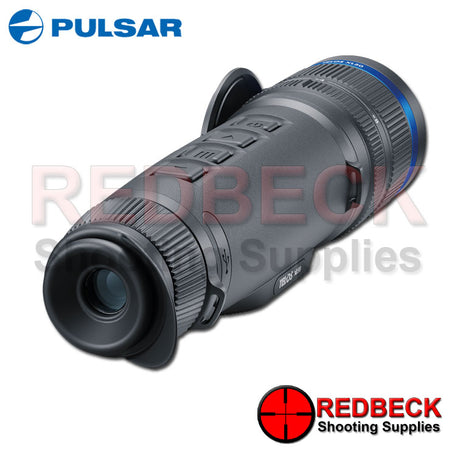 Pulsar Telos XL50 thermal imaging monocular shown from the back