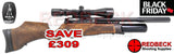 BSA R12 CLX Bolt Action with Walnut Stock Right Hand View. Black Friday Deal