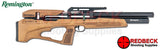 Remington Spirit X Bullpup air rifle shown from the right hand side with thumbhole beech stock