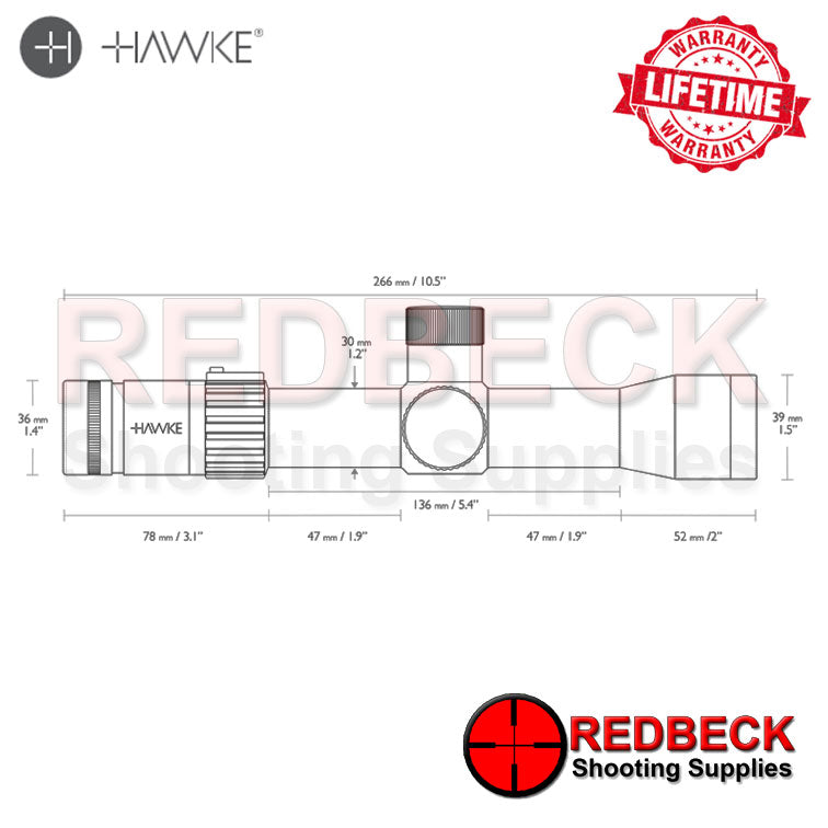 AIRMAX 30 WA TOUCH 3-12×32 AMX IR Tactical Scope