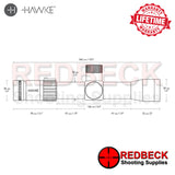 AIRMAX 30 WA TOUCH 3-12×32 AMX IR Tactical Scope