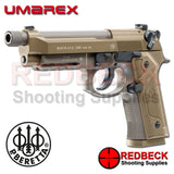 Beretta M9 A3 FDE CO2 Air Pistol shown from an angle