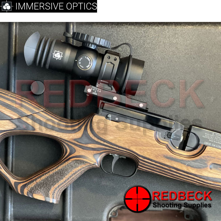 Immersive Optics 14x50 Prismatic Air Rifle Scope MilDot with MOA Adjustable Mounts