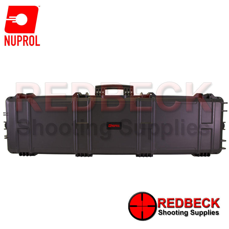 Nuprol Extra LARGE Air Rifle Hard Case, Tactical Rifle Case Pick and Pluck Foam 137cm