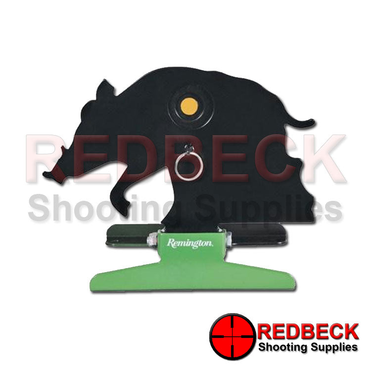 Remington Knockdown Pull To Reset Pig or Boar Target HFT FT Target