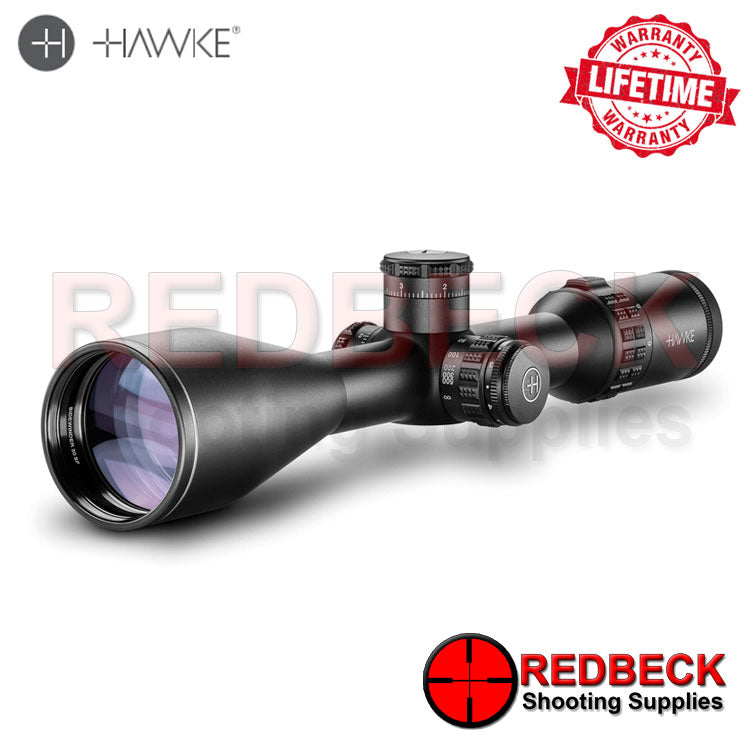 Hawke Sidewinder 6-24x56 SF FFP First Focal Plane ½ Mil Dot Scope System H5