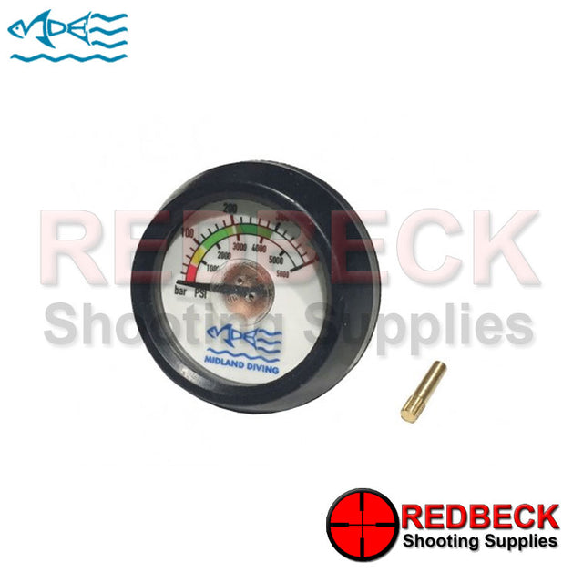 Midland 300 Bar Gauge for dive bottle